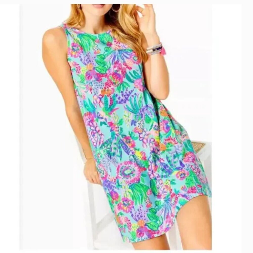 Lilly Pulitzer Kristen dress multi me and my zesty size large NWT